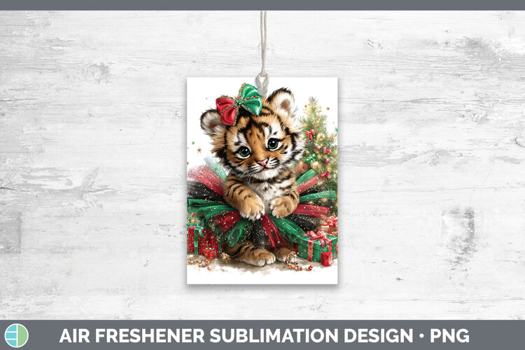 GorgeousAnimals Christmas Air Freshener design.