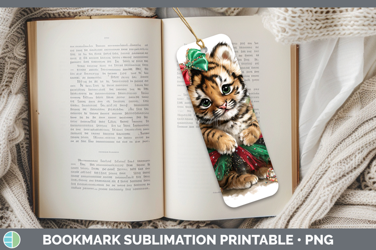 Printable Christmas Bookmark Image 13