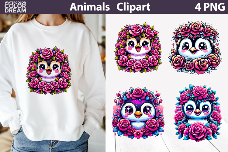 Penguin Clipart Image 14