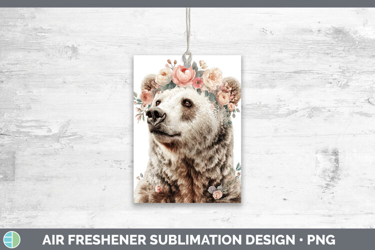 GorgeousAnimals Floral Crown Air Freshener design.