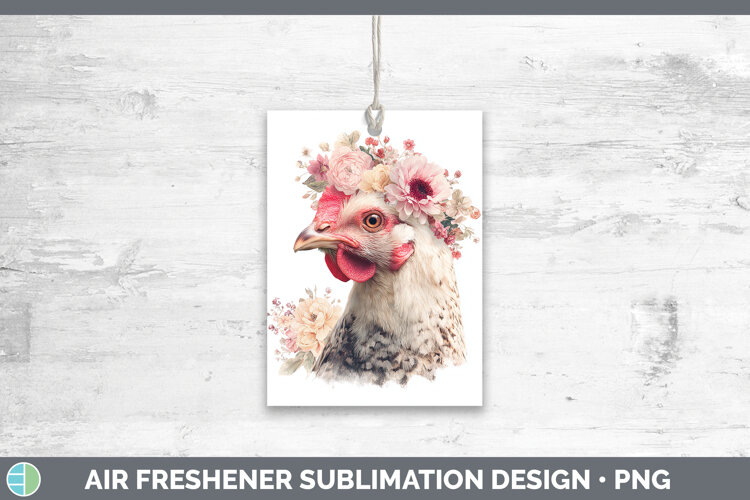 GorgeousAnimals Floral Crown Air Freshener design.