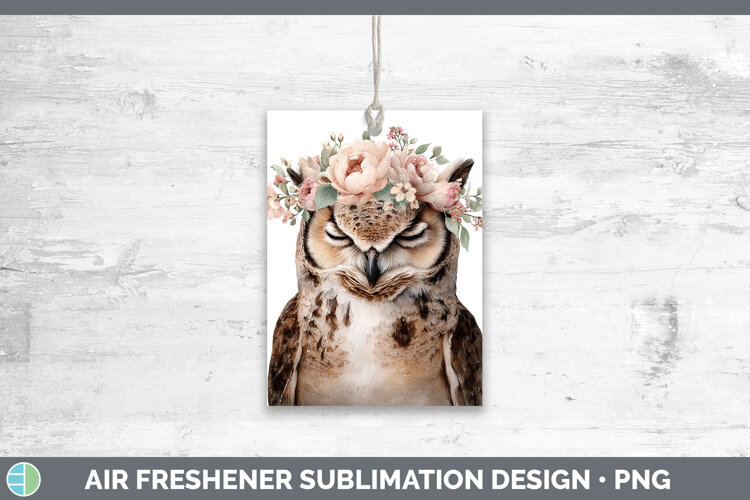 GorgeousAnimals Floral Crown Air Freshener design.