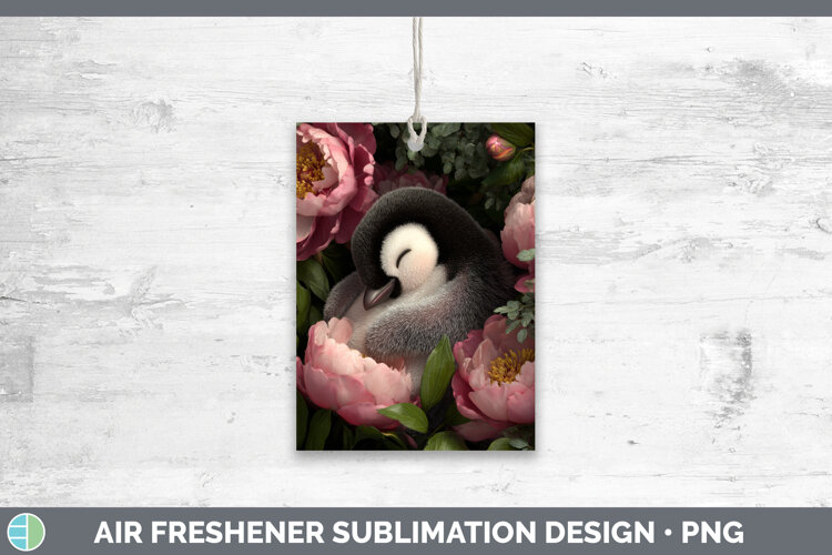 GorgeousAnimals Floral Sleeping Air Freshener design.