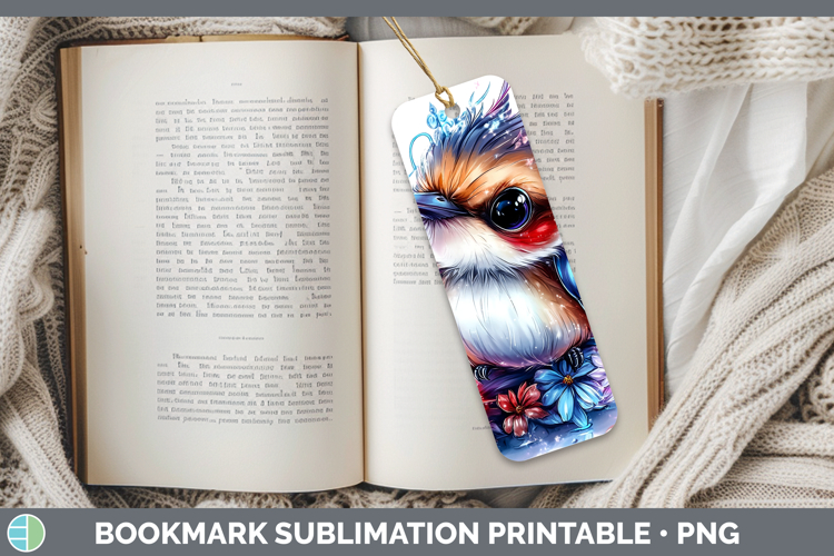 Animals Fourth of July Hummingbird Bookmark Sublimation Prin