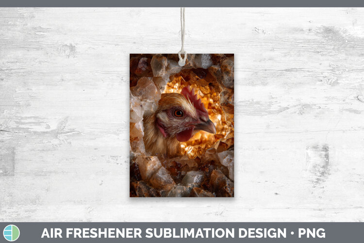 GorgeousAnimals Geode Wall Air Freshener design.