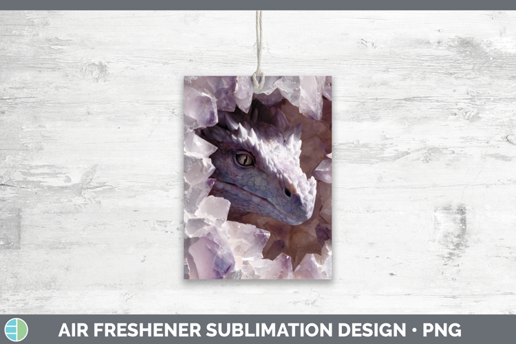 Dragon Air Freshener Animals Geode Wall Sublimation Car Fres