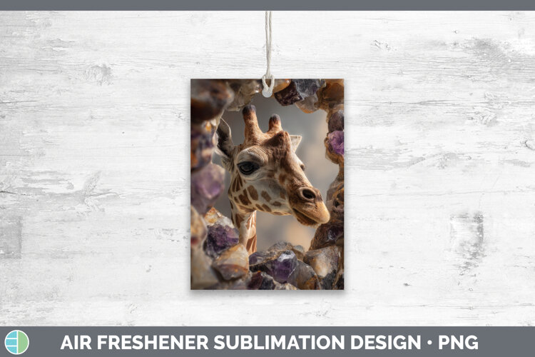 GorgeousAnimals Geode Wall Air Freshener design.