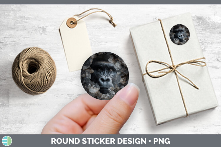 GorgeousAnimals Geode Wall Stickers design.