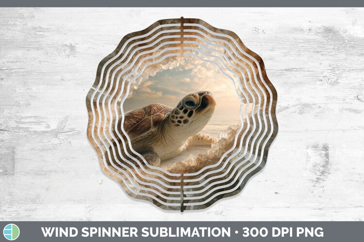 GorgeousAnimals Geode Wall Wind Spinner design.