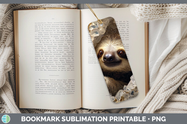 GorgeousAnimals Geode Wall Bookmark design.