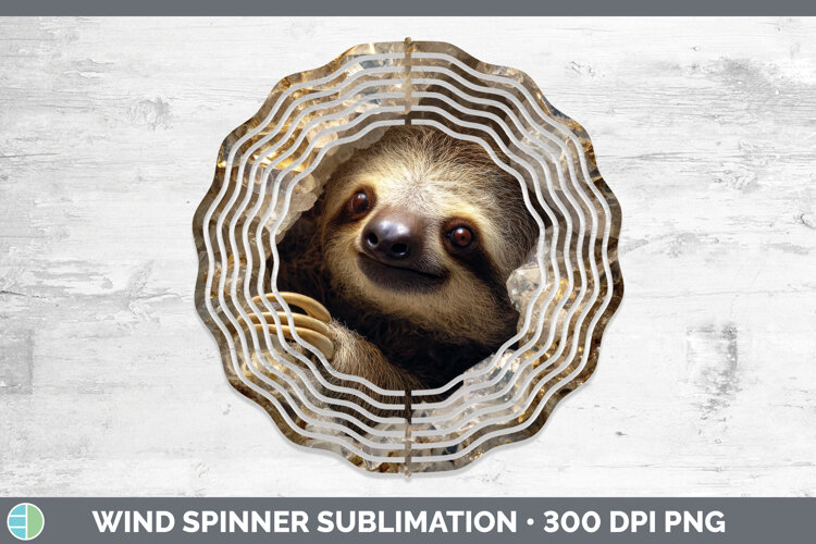 GorgeousAnimals Geode Wall Wind Spinner design.