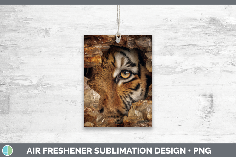 Tiger Air Freshener Animals Geode Wall Sublimation Car Fresh