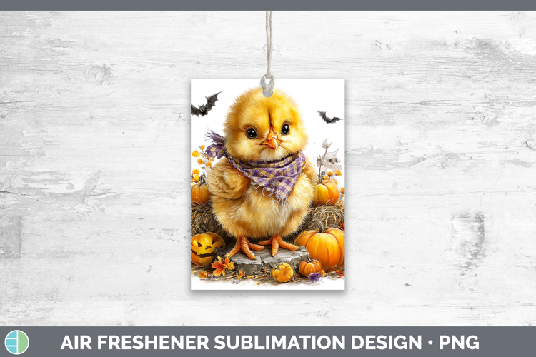 Animals Halloween Chicken Air Freshener Sublimation Car Fres