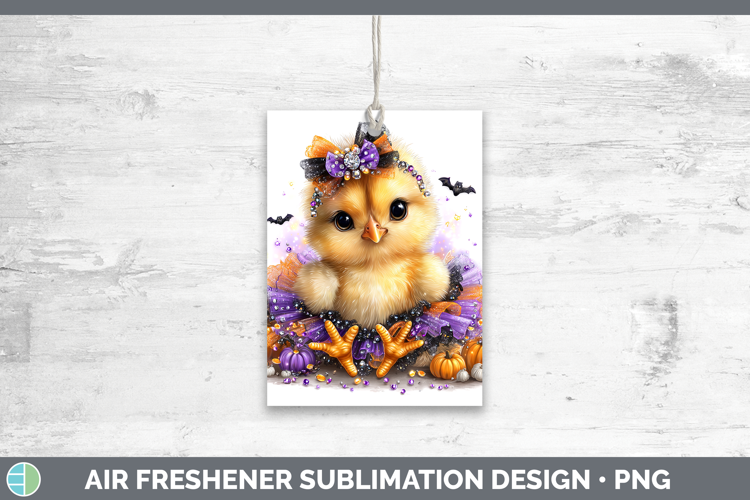 Animals Halloween Chicken Air Freshener Sublimation Car Fres