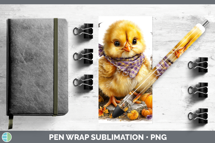 Animals Halloween Chicken Pen Wrap Sublimation Pen Designs
