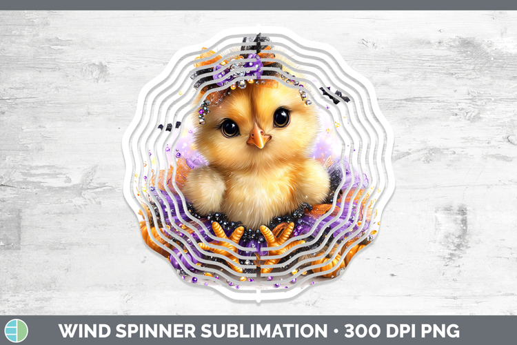 Animals Halloween Chicken Wind Spinner Sublimation Spinner D