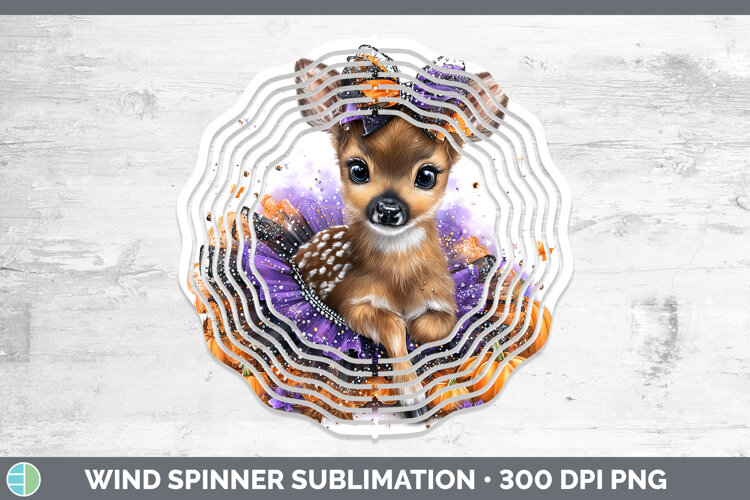 GorgeousAnimals Halloween Wind Spinner design.