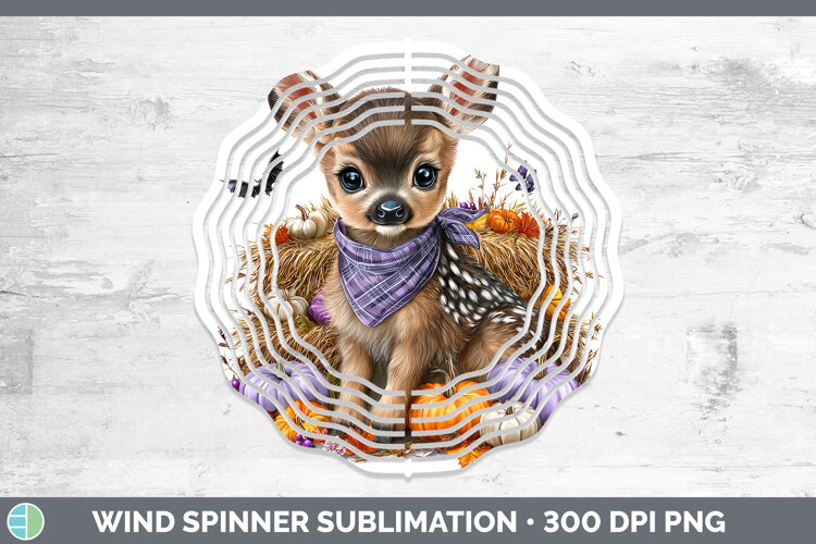 GorgeousAnimals Halloween Wind Spinner design.
