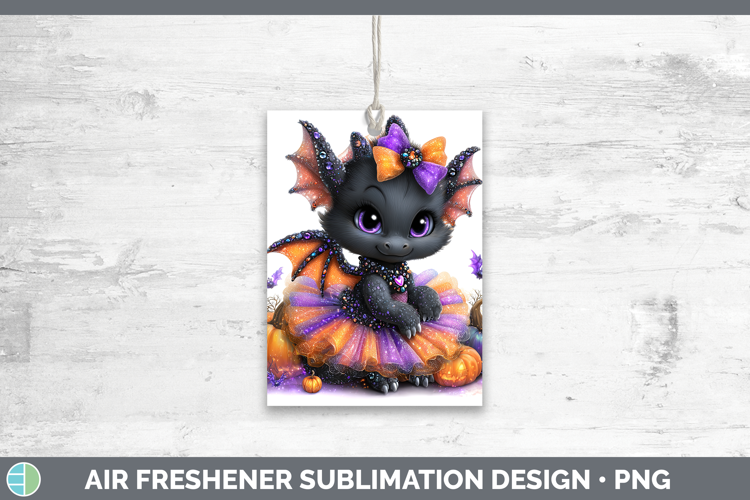 Animals Halloween Dragon Air Freshener Sublimation Car Fresh