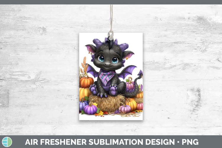 Animals Halloween Dragon Air Freshener Sublimation Car Fresh