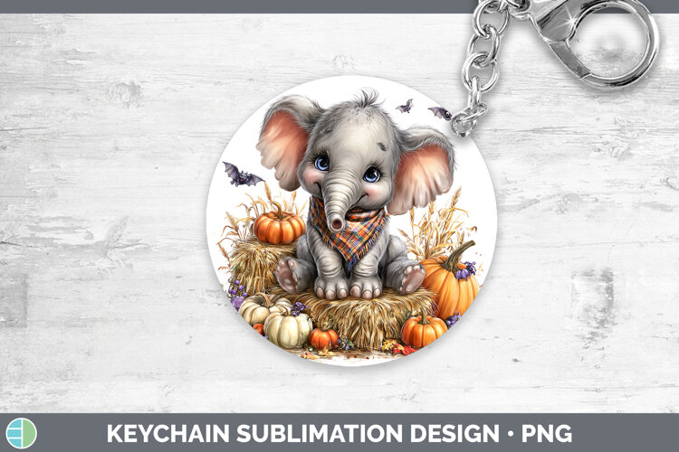 GorgeousAnimals Halloween Keychain design.