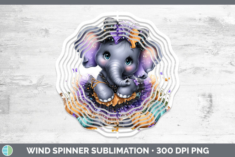 GorgeousAnimals Halloween Wind Spinner design.