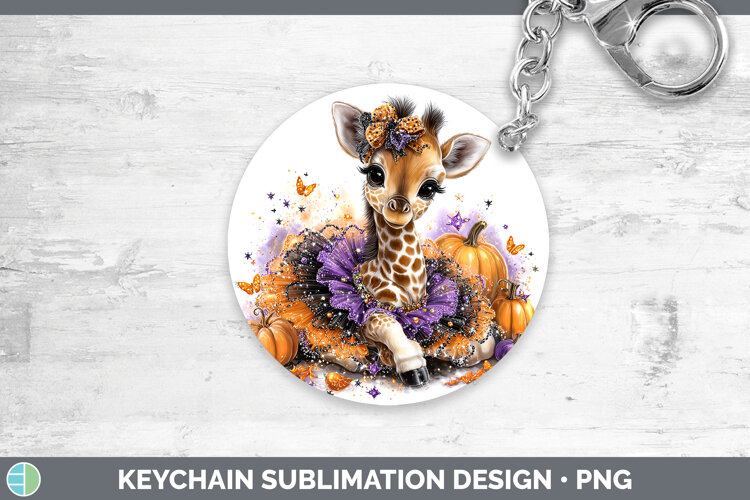 GorgeousAnimals Halloween Keychain design.