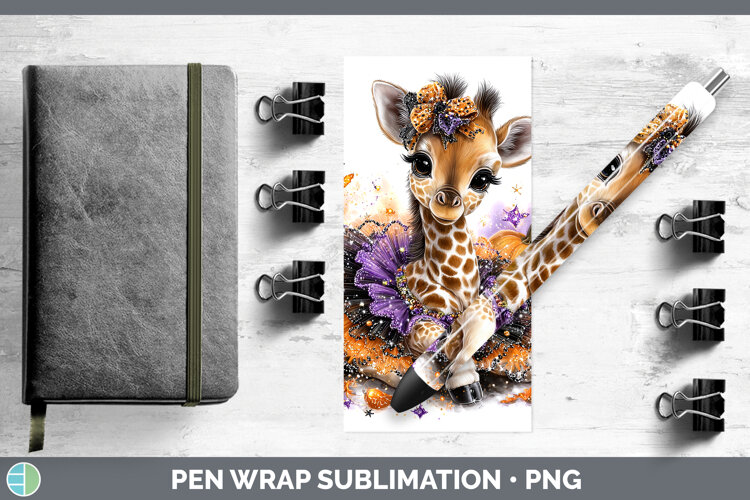 GorgeousAnimals Halloween Pen Wrap design.