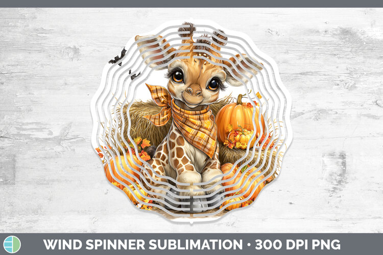 GorgeousAnimals Halloween Wind Spinner design.