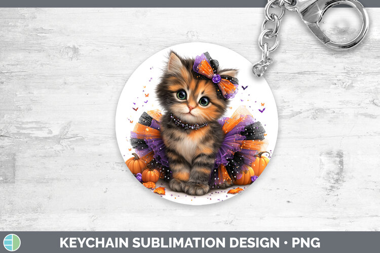 GorgeousAnimals Halloween Keychain design.