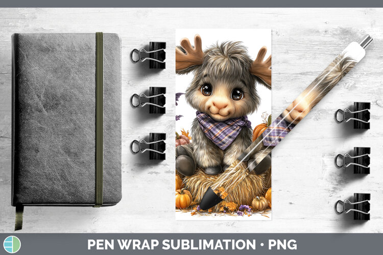 GorgeousAnimals Halloween Pen Wrap design.