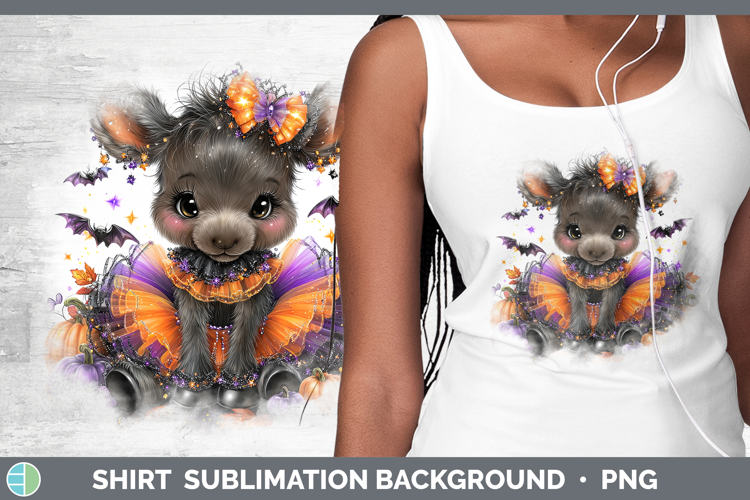 Animals Halloween Moose Shirt Sublimation Background Designs