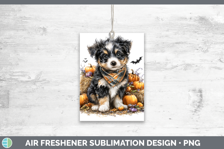 Animals Halloween Puppy Air Freshener Sublimation Car Freshe