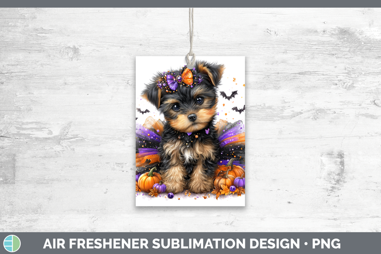 Animals Halloween Puppy Air Freshener Sublimation Car Freshe
