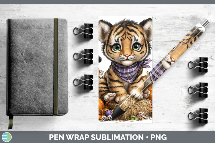 GorgeousAnimals Halloween Pen Wrap design.
