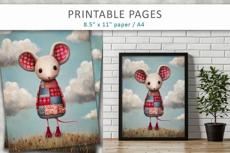 animal illustrations for kids, printable poster