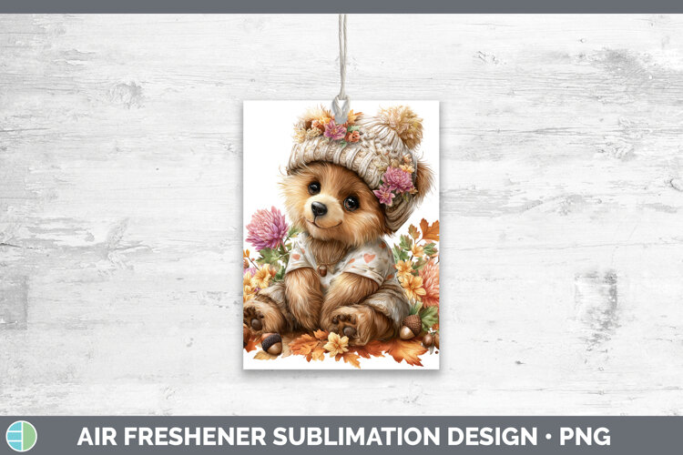 GorgeousAnimals Knit Hat Air Freshener design.