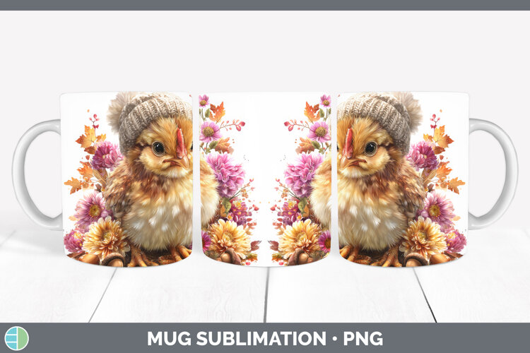 GorgeousAnimals Knit Hat Mug Wrap design.