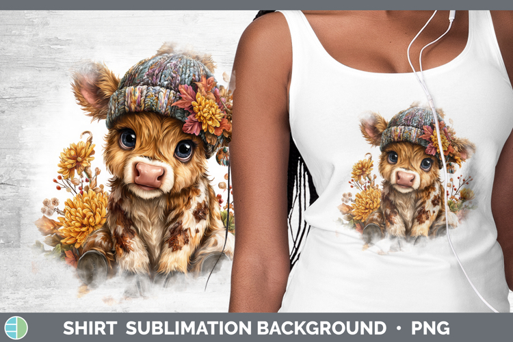 Cow Shirt Animals Knit Hat Sublimation Background Designs
