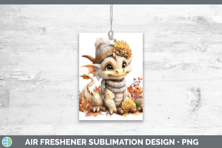 Dragon Air Freshener Animals Knit Hat Sublimation Car Freshe