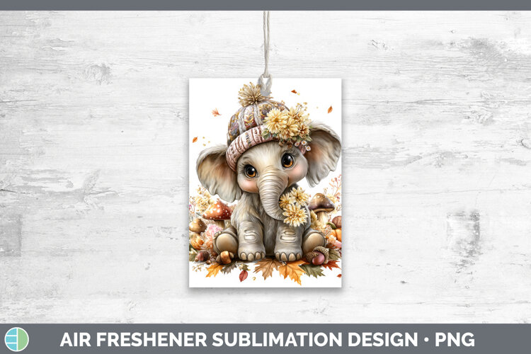 GorgeousAnimals Knit Hat Air Freshener design.