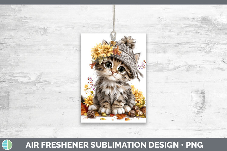 GorgeousAnimals Knit Hat Air Freshener design.
