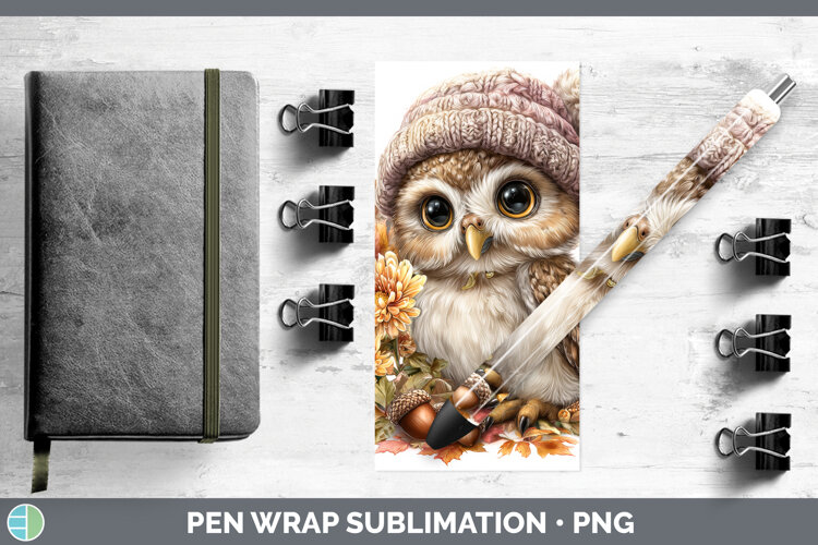 GorgeousAnimals Knit Hat Pen Wrap design.