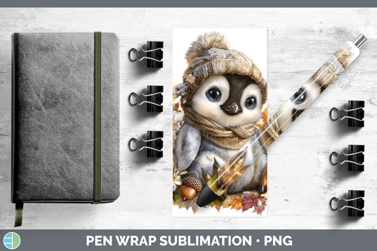 GorgeousAnimals Knit Hat Pen Wrap design.