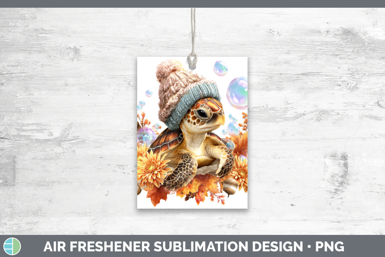 Sea Turtle Air Freshener Animals Knit Hat Sublimation Car Fr