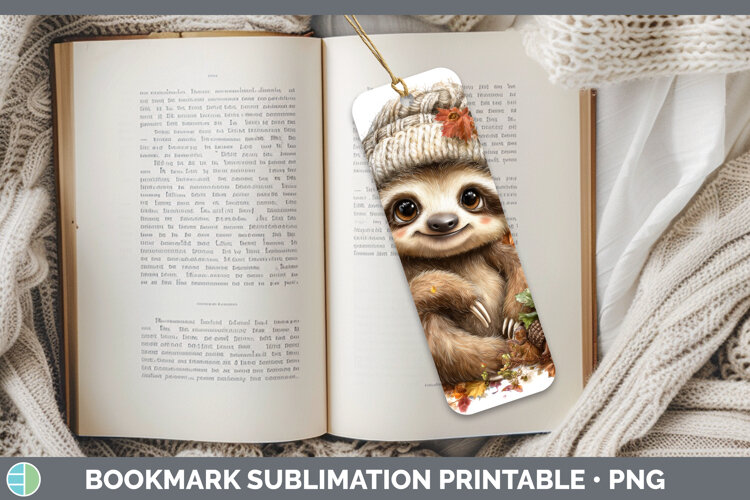 GorgeousAnimals Knit Hat Bookmark design.