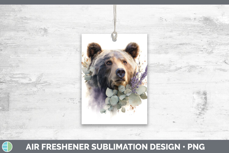 GorgeousAnimals Lavender and Eucalyptus Air Freshener design.