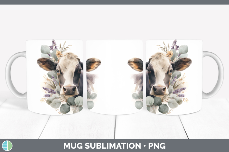 Cow Sublimation Designs Image 4
