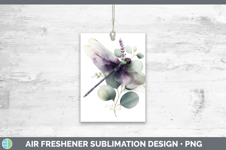 GorgeousAnimals Lavender and Eucalyptus Air Freshener design.
