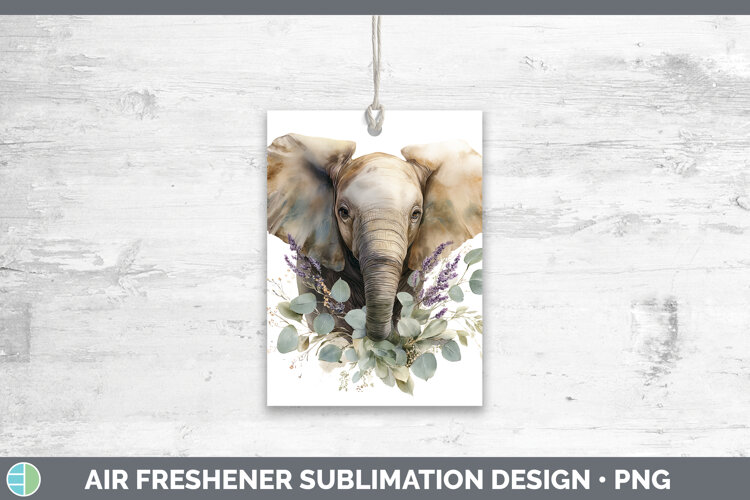 GorgeousAnimals Lavender and Eucalyptus Air Freshener design.
